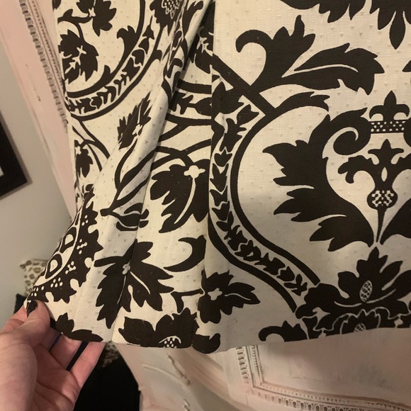 EUC Ann Taylor Loft brown/cream skirt size 4 - Picture 3 of 9